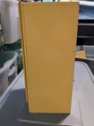 Vintage Wolverine Tin Toy Refrigerator Miniature Kitchen Usa Yellow Sunny Suzy