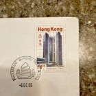1986 Hong Kong Stock Exchange Grand Opening First Day Cover Fdc Used