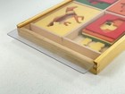 Vintage 20pc Wooden Stencil Set Farm Ranch Western Horses Tracing Draw Art