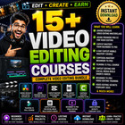 15  Video Editing Masterclass Courses Digital Download