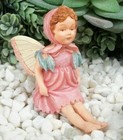 Cicely Mary Barker Retired Red Clover Fairy Flower Fairies Figurine   86974