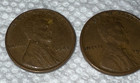 Lot Of 3 Vintage Lincoln Wheat Cent 1945  p d s  Penny Coin