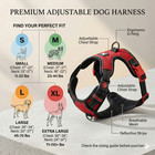 No Pull Dog Harness Reflective Padded Vest Adjustable Front Clip S M L Xl Walk