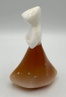 Vintage Hand-carved Mexican Onyx Woman Figurine - Mcm Minimalist Lady Statue