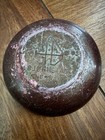 Vintage Bj  rnstad Norway Blue Enamel On Copper Art Dish Mid-century Scandinavian
