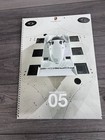 2005 Genuine Porsche Collector Edition Historic Wind Tunnel Calendar   Slip Case