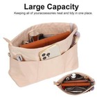 Purse Handbag Organizer Insert - Multi Pocket Storage Tote Shaper Liner Bag