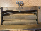 Antique Lovell Mfg  Co  No  32 Wooden Laundry Wringer  Erie  Pa Usa Wood Steel