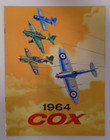 Rare Vintage 1964 Cox Model Gas Engine Airplane Tether Car Catalog   Price List