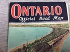 Vintage 1959 Department Of Highways Ontario Official Road Map