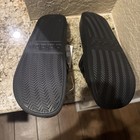 Adidas Adilette Shower Slip On Slides Men 12 Women 13 Core All Black Gz3772 New