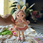Handmade Crochet Doll  Cute Amigurumi Knit Toy  Easter Gift For Kids
