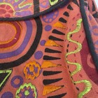 Nepal Cotton Embroidered Festival Utility Belt Bag Hippie Boho Fanny Pack Orange