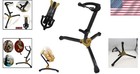 Folding Alto tenor Saxophone Stand  Adjustable Sax Holder With Portable Triangle