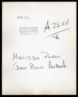 Marisa Pavan   Jean-pierre Aumont Vintage Orig Photo By Nate Cutler Stamped