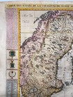 Sweden Norway Finland 1720 Henri Chatelain Very Large Antique Map 18th Century