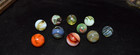         lot Of 10 All Top Picks Jabo das Translucent      Collector s Marbles  750  M