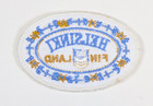 Vintage Helsinki Finland White Patch Souvenir 3 25  X 2 25  Sew