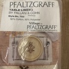 Pfaltzgraff Village Table Linens Set Of 4 Factory Sealed Extremely Rare Vintage