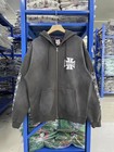 West Coast Choppers Vintage Hoodie Dark Grey   Size M   Jesse James   Read Desc