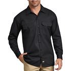 Dickies 574 Long Sleeve Work Uniform Casual Button Up Shirt Mens Colors M-4xl