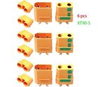 Rc Xt90s Anti-spark Adapter Connector Plug Male Female 6pcs bag
