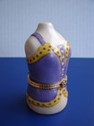 Small 1996 Vintage Ceramic Hinged Bust Trinket Jewelry Box Excellent Condition