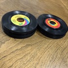 Lot Of 40 - 7  45 Rpm Records For Arts Crafts Decor Party Random Vintage Vinyl