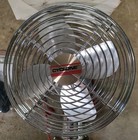 Nos Carrand Cyclone Deluxe Heavy Duty 12 Volt 2 Speed Chrome Truck Fan 30051
