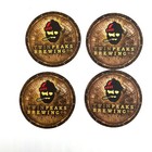 Twin Peaks Brewing Dirty Blonde Knotty Brunette Beer Coasters Set Of 4 Texas