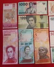 Unc Lot Of 10 Different Foreign Paper Money Banknotes World Currency