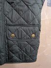 Barbour Men s Olive Green Lowerdale Quilted Gilet Full Zip Vest Sz Lg