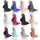 Muslim Hijab Amira Instant Scarf Shawl Women Turban Wrap Headscarf Stole Islamic