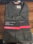 Dickies Men s Short Sleeve Original Fit Twill Work Shirt 1574 Olive Green 3xl