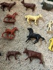 Rare Lot Of Marx Roy Rogers Double R Ranch 1950s Cowboys  Horses  46 Pieces