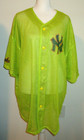 Vintage 80s New York Yankees Lime Neon Green Baseball Jersey T-shirt Size-3x-5x