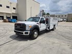 2016 Ford F-550 6 7l Diesel Superdurt Fec Tire Service Knuckle Crane Truck