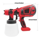 Milwaukee Paint Spray System   1000ml Bucket  battery Not Included 
