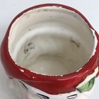 Vintage Santa Claus Relpo Ceramic Christmas Head Vase Planter Cup
