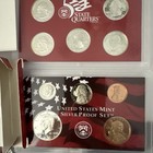 Silver 2001 United States Mint Annual 10 Coin Silver Proof Set With Box And Coa