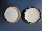 Rare--signed Chinese Calligraphy Cups Hand-painted-w lid for Red   Black  