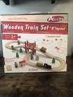 Complete Cool Toy Happy Learning Growing Wooden Train Set 37 Piece Age 3  W box