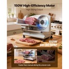 Uimoso Electric Meat Slicer Machine With 6 7-inch Blade Deli Food Cutter 150w
