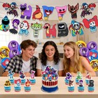 New Poppy Playtime 5 Birthday Party Decoration Set Banner Balloon Cupcake Topper