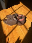 Vintage Freeman Spectator Spade Sole Dress Shoes 7 5d Suede And Alligator 