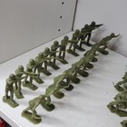 Vintage Marx Louis Marx Us Army Combat Infantry Soldiers Lot 50 Figures 6 Poses