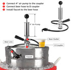 Bomba Manual Para Barril De Cerveza  Ideal Para Fiestas Y Eventos En Casa