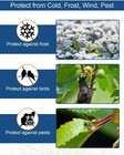 10x30 Ft 1 2oz Frost Blanket  Floating Row Cover For Vegetable Garden