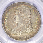 1833 Capped Bust Half Dollar Pcgs Xf40 Toned Nice Coin