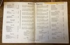Vintage Chinatown Menu New York City Chinese Rathskeller Restaurant 1950s